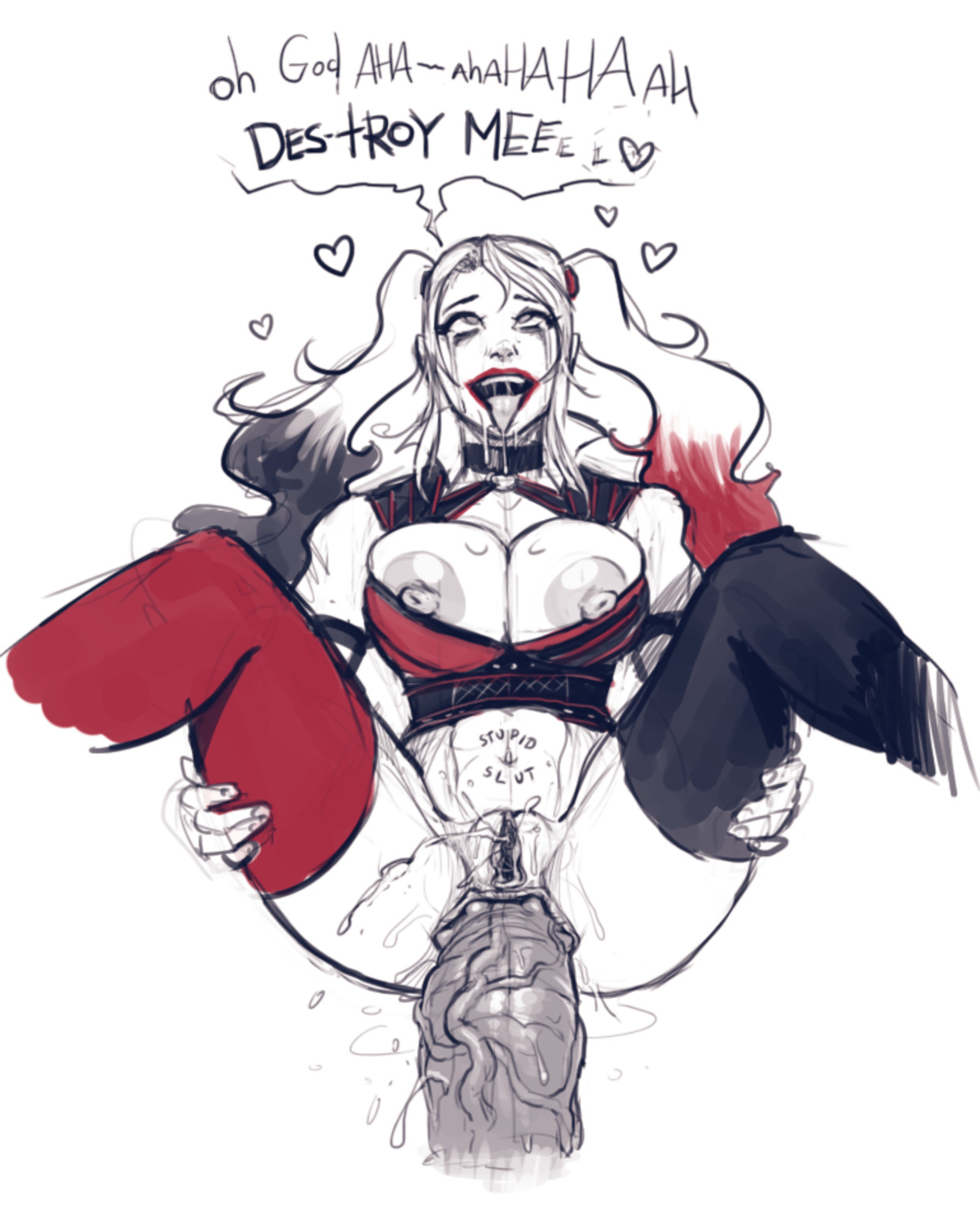 Superslut Harley Quinn by Devilhs.